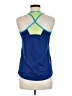 Nike 100% Polyester Blue Active Tank Size M - photo 2