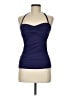 Anne Cole Blue Sleeveless Top Size M - photo 1