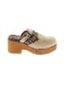 Coach Tweed Tan Mule/Clog Size 6 1/2 - photo 1