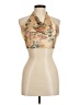 Zara Tan Sleeveless Blouse Size M - photo 1