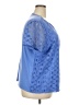 Alfred Dunner 100% Polyester Blue Short Sleeve T-Shirt Size 2X - photo 4