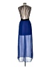 Miami 100% Polyester Blue Cocktail Dress Size M - photo 2