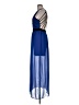Miami 100% Polyester Blue Cocktail Dress Size M - photo 5