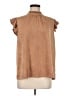 VOY Brown Sleeveless Blouse Size M - photo 1