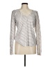 Express Outlet 100% Polyester Ivory Long Sleeve T-Shirt Size M - photo 1