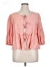 Unbranded Pink 3/4 Sleeve Blouse Size XL - photo 1