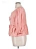 Unbranded Pink 3/4 Sleeve Blouse Size XL - photo 5