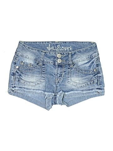 Wallflower Denim Shorts (view 1)