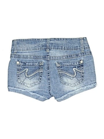 Wallflower Denim Shorts (view 2)