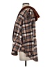 Coco + Carmen 100% Polyester Brown Poncho Size S - photo 5