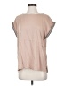 Hem & Thread 100% Rayon Pink Short Sleeve Top Size S - photo 1