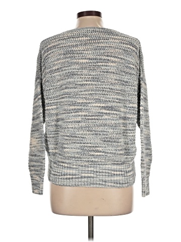 Madewell Southbrook Open-Stitch Pullover Sweater in Space-Dye (view 2)