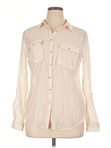 Maurices Long Sleeve Button-Down Shirt (view 1)