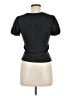 Zara Gray Short Sleeve Top Size S - photo 2