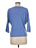 Willi Smith Blue 3/4 Sleeve T-Shirt Size M - photo 2