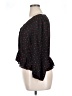 Candie's 100% Polyester Polka Dots Black 3/4 Sleeve Blouse Size XL - photo 5