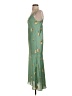 Zara 100% Polyester Green Casual Dress Size XS - photo 5