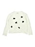 Crewcuts Outlet 100% Cotton Hearts Ivory Pullover Sweater Size 4 - 5 - photo 1