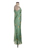 Zara 100% Polyester Green Casual Dress Size XS - photo 4