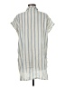 VICI 100% Polyester Stripes Blue Short Sleeve Blouse Size M - photo 2