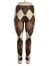 Unbranded Argyle Brown Leggings Size XL - photo 1