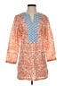 J. McLaughlin Orange 3/4 Sleeve Blouse Size S - photo 1