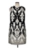 AB Studio Graphic Black Cocktail Dress Size 16 - photo 2
