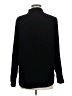 Gap 100% Polyester Solid Black Long Sleeve Blouse Size M - photo 2