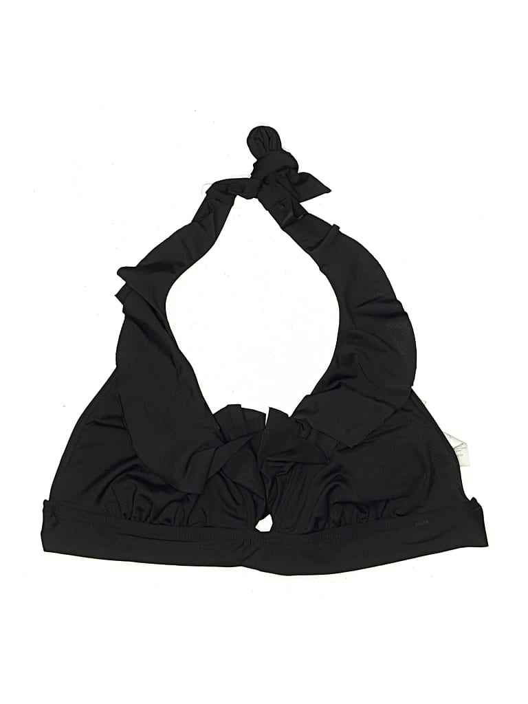 Pre-owned Kenneth Cole Reaction Swimsuit Top Black Swimwear