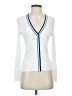 J. McLaughlin White Cardigan Size S - photo 1