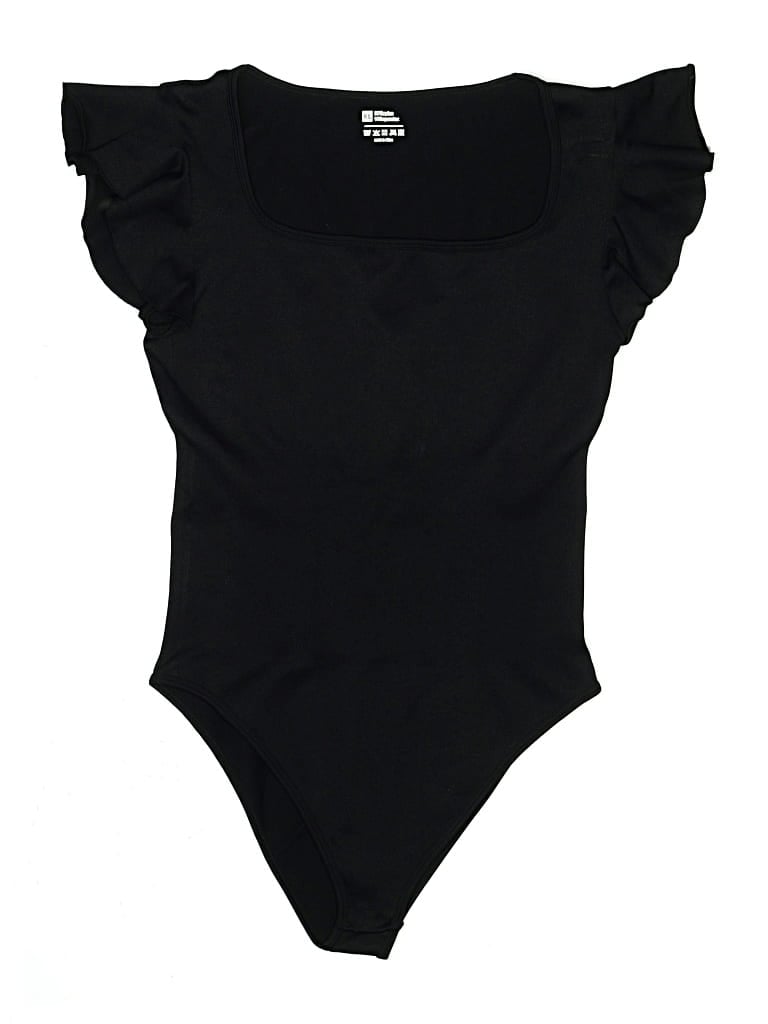 Pre-owned Unbranded Bodysuit In Black
