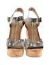 Steve Madden Silver Wedges Size 10 - photo 2