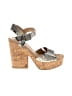Steve Madden Silver Wedges Size 10 - photo 1