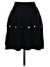 Unbranded Solid Black Casual Skirt Size 24 waist (estimated) - photo 1