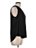 Alfani 100% Polyester Black Sleeveless Blouse Size L (petite) - photo 4