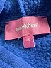 Edikted 100% Polyester Blue Pullover Hoodie Size XS - photo 7