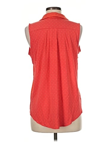 Ann Taylor LOFT Outlet Sleeveless Button-Down Shirt (view 2)