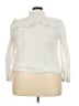 ELOQUII Elements Ivory Long Sleeve Blouse Size 22 - photo 2