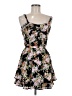 Lily Rose 100% Polyester Floral Black Cocktail Dress Size M - photo 1