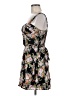 Lily Rose 100% Polyester Floral Black Cocktail Dress Size M - photo 5