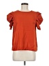 Shein 100% Polyester Orange Short Sleeve Top Size 8 - 10 - photo 1