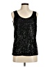 C. Luce Black Sleeveless Top Size M - photo 1
