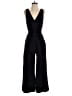 Sundry 100% Linen Solid Black Jumpsuit Size XS (0) - photo 1