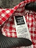 Shein Checkered-gingham Red Shorts Size M - photo 3