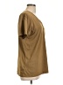 Anne Klein Brown Short Sleeve Top Size M - photo 4