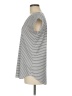 Express Outlet Stripes Gray Short Sleeve Top Size M - photo 5