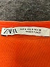 Zara Tie-dye Orange Cocktail Dress Size S - photo 7