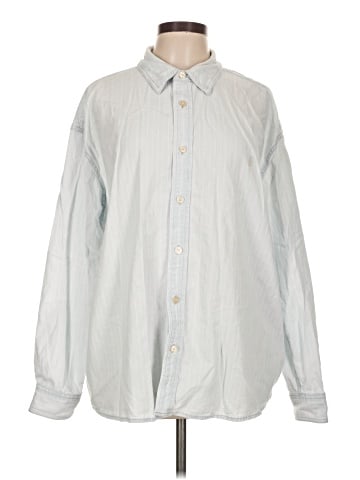 Zara Long Sleeve Button-Down Shirt (view 1)