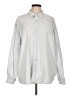 Zara Chevron-herringbone Gray Long Sleeve Button-Down Shirt Size L - photo 1