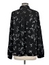 NYDJ 100% Polyester Black Long Sleeve Blouse Size M - photo 2